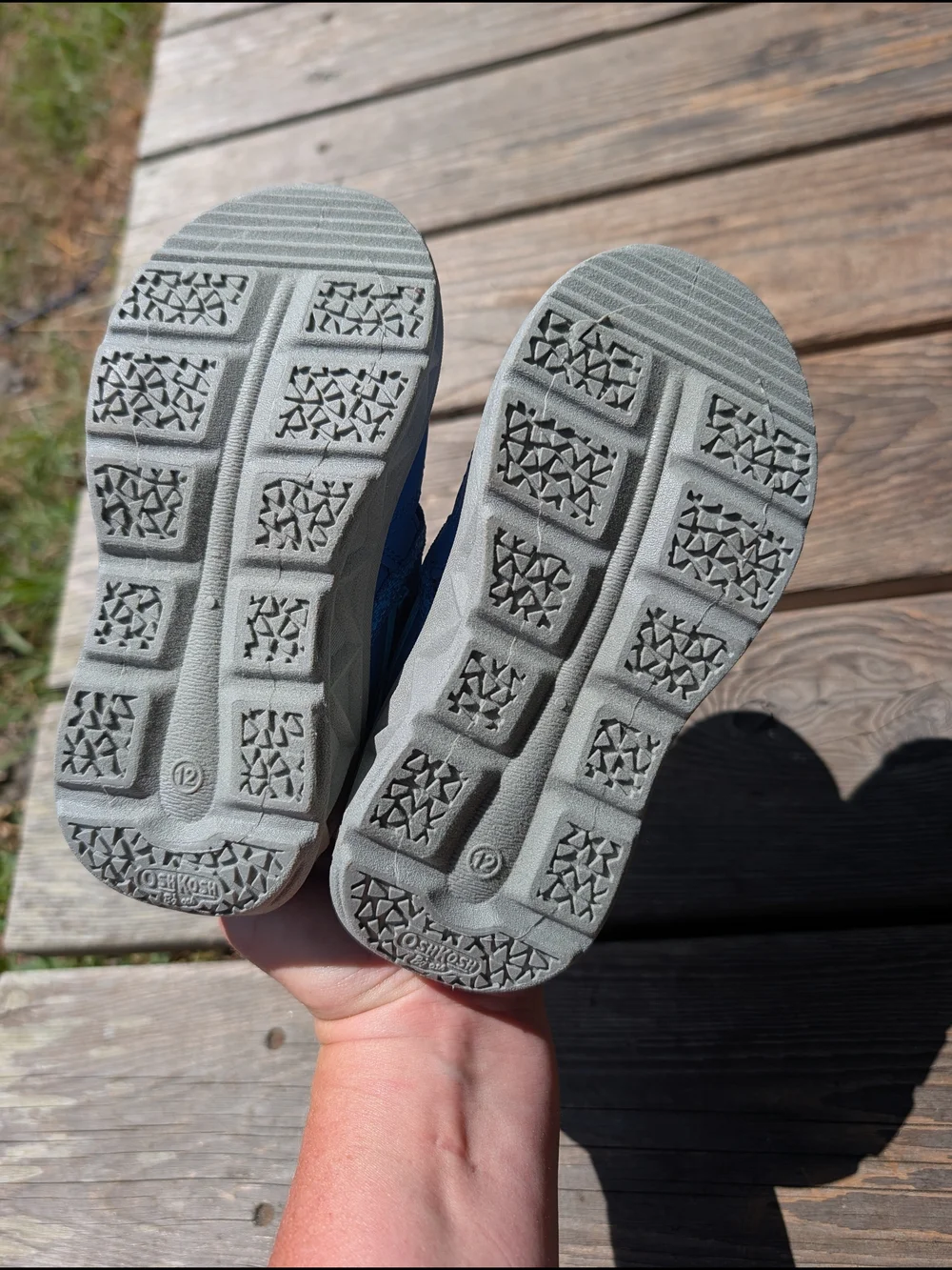 OshKosh B'gosh Blue Kids Athletic Sneakers